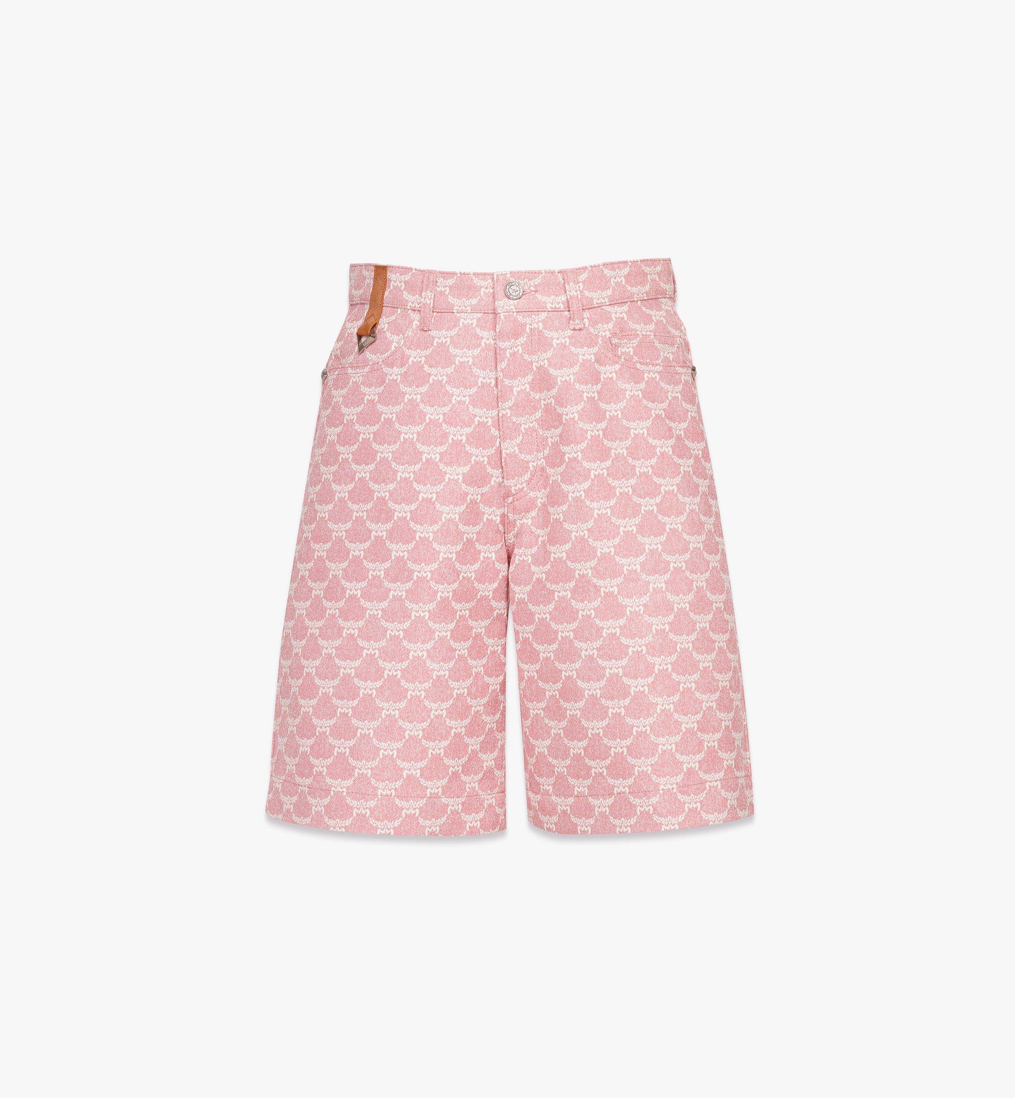 Shorts Lauretos in Denim-Jacquard 1